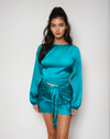 Belle Blouse - Satin