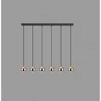 Ball Pendant Light for Living Room with Sleek Modern Design