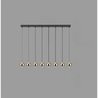 Ball Pendant Light for Living Room with Sleek Modern Design
