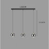 Ball Pendant Light for Living Room with Sleek Modern Design