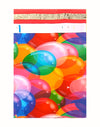 Balloon Birthday Poly Mailers Size 10x13 Colorful Shipping Bags