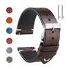 Polar Vantage, Grit X & Ignite Oil-Waxed Leather Band, Accent Stitches