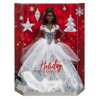 Barbie Holiday 2021 Doll - Dark Hair ToyShnip
