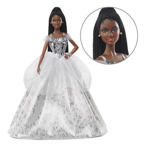 Barbie Holiday 2021 Doll - Dark Hair ToyShnip