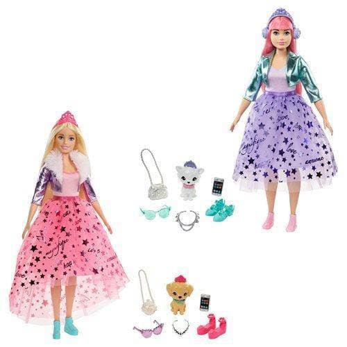 Barbie Princess Adventure Deluxe Doll with Pet - Select Figure(s) ToyShnip