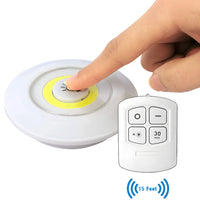 Battery Operated Dimmable LED Lights with Remote Control for Cabinets