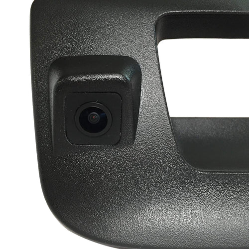 Chevrolet Silverado / GMC Sierra (2007-2014) Black Replacement Tailgate Handle with Backup Camera (with Key Hole Plug)