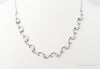 Art Deco Cubic Zirconia Sterling Silver Necklace
