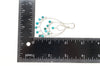 Designer SX Turquoise Sterling Silver Earrings