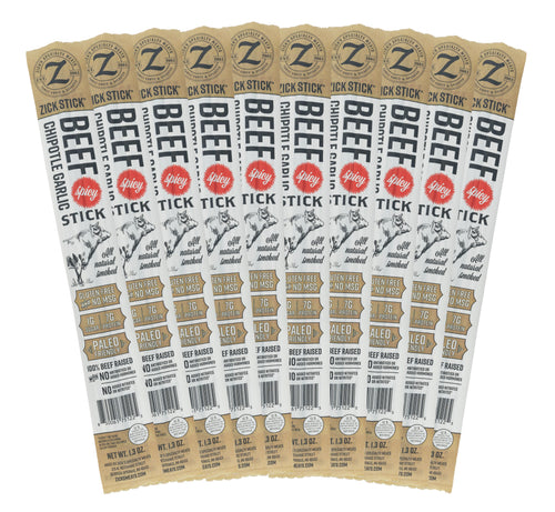 Beef Jerky Stick — Chipotle Garlic