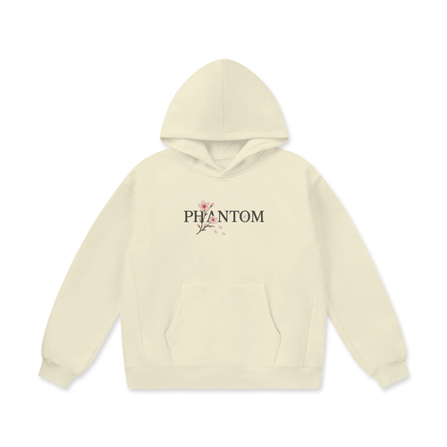 Cherry blossom heavyweight fleece hoodie