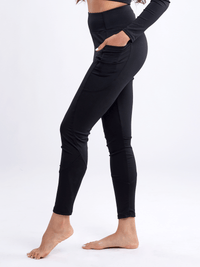 JupiterGear High-Waisted Classic Gym Leggings with Side Pockets