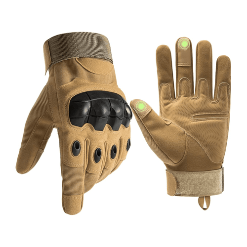 Tactical Military Airsoft Gloves for Outdoor Sports, Paintball, and Motorcycling with Touchscreen Fingertip Capability Jupiter Gear