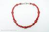 Designer Carolyn Pollack Relios Carnelian Red Jasper Sterling Silver Necklace