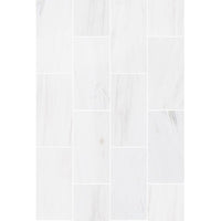 Bianco Dolomite Marble Tile Honed-Wall Collection - Livfloors Collection