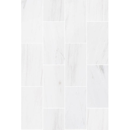 Bianco Dolomite Marble Tile Honed-Wall Collection - Livfloors Collection