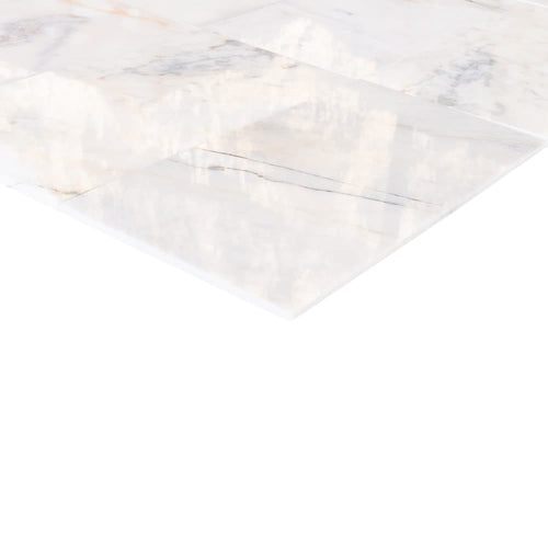 Bianco Ibiza White Marble Floor and Wall Tile - Livfloors Collection
