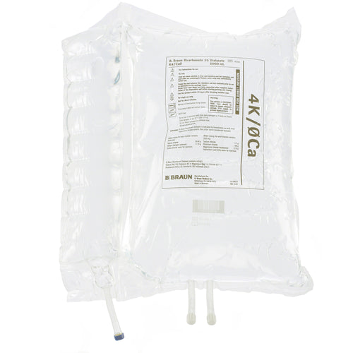 Bicarbonate Hemodialysis Solution (4 mEq/L), 2 x 5000 mL Bags