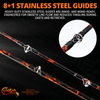 Black Dragon Fire Spinning Glow Rod