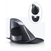Black Ergonomic Design Vertical Mouse Adjustable DPI Optical Right Hand Mouse Reduce Wrist Pain 6 Buttons Modern Mouse For Computers Laptops PC