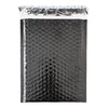 Black Metallic Bubble Mailers Size 6.5x10 Padded Envelopes