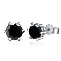 1-2 Carat D Color Moissanite Stud Earrings 925 Sterling Silver Wedding