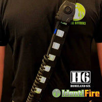 H6 FRONTLINE RADIO STRAP KIT - IDENTIFIRE & REFLECTIVE SILVER Chief Miller Apparel