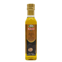 Basso 1904 Black Truffle Infused Extra Virgin Olive Oil – Gourmet Finishing Oil – 250 ml (8.5 fl oz)