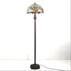 Antique Tiffany-Style Lamp Shades in Blooming Rose Glass