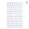Blue Butterfly 3D Nail Stickers Flowers Leaves Self Adhesive Transfer Sliders Wraps Manicures Foils Decorations Decoration Tattoo Manicure Transfer Nail Decals Flowers Butterfly Designs Nails Supply Manicure Tips Design Nail Decoration