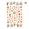 Blue Butterfly 3D Nail Stickers Flowers Leaves Self Adhesive Transfer Sliders Wraps Manicures Foils Decorations Decoration Tattoo Manicure Transfer Nail Decals Flowers Butterfly Designs Nails Supply Manicure Tips Design Nail Decoration
