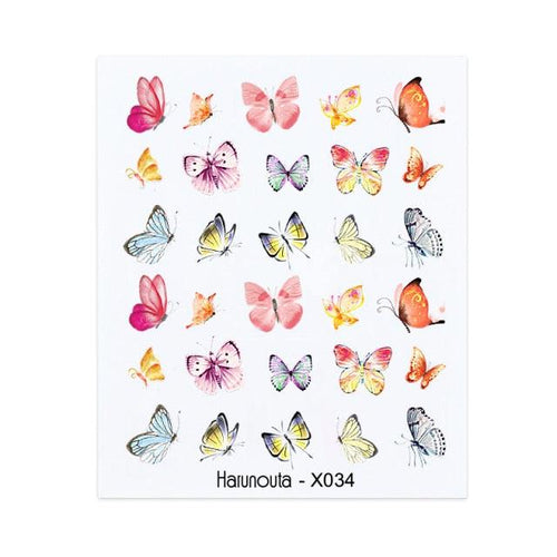 Blue Butterfly 3D Nail Stickers Flowers Leaves Self Adhesive Transfer Sliders Wraps Manicures Foils Decorations Decoration Tattoo Manicure Transfer Nail Decals Flowers Butterfly Designs Nails Supply Manicure Tips Design Nail Decoration