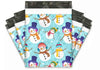 Blue Snowman Poly Mailers Size 10x13 Christmas Shipping Bags