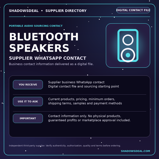 Wholesale Bluetooth Speaker Supplier Contact