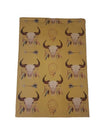 Boho Bull Western Poly Mailers Size 10x13 Colorful Shipping Bags