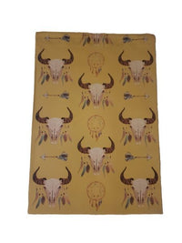 Boho Bull Western Poly Mailers Size 10x13 Colorful Shipping Bags