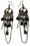 Boho Chandelier Earrings Long Dangle Beaded Tassel Style