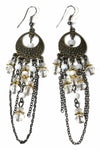 Boho Chandelier Earrings Long Dangle Beaded Tassel Style