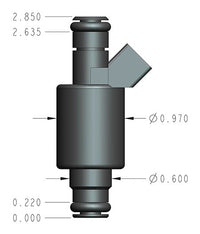 120 lb/hr Performance Fuel Injector - Individual