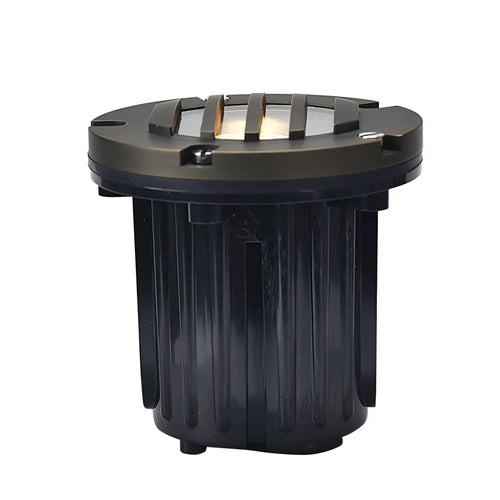 Brass Inground Lights for MR16 Bulbs with Brass and PVC Construction