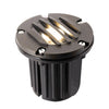 Brass Inground Lights for MR16 Bulbs with Brass and PVC Construction
