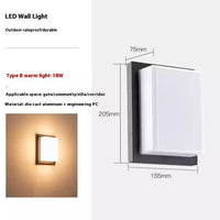 Bright Wall LED Light with 30 Beads in Warm White & White Options
