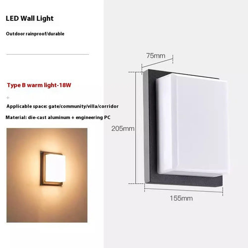 Bright Wall LED Light with 30 Beads in Warm White & White Options