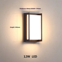 Bright Wall LED Light with 30 Beads in Warm White & White Options