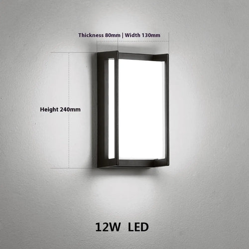 Bright Wall LED Light with 30 Beads in Warm White & White Options