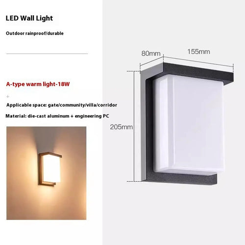 Bright Wall LED Light with 30 Beads in Warm White & White Options