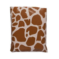Brown Cow Print Poly Mailers Size 10x13 Shipping Bags