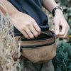 Brown Leather Fanny Pack