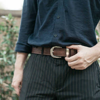 Brown Leather Money Belt