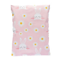 Bunny Easter Poly Mailers Size 10x13 Colorful Shipping Bags